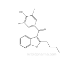 2- 부틸 -3- (3,5- 디오도 -4- 하이 Droxy Benzoyl) 벤조 푸란